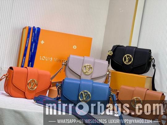 1:1 Louis Vuitton Bags Pont 9 Soft M55988 25x17.5x8cm cs