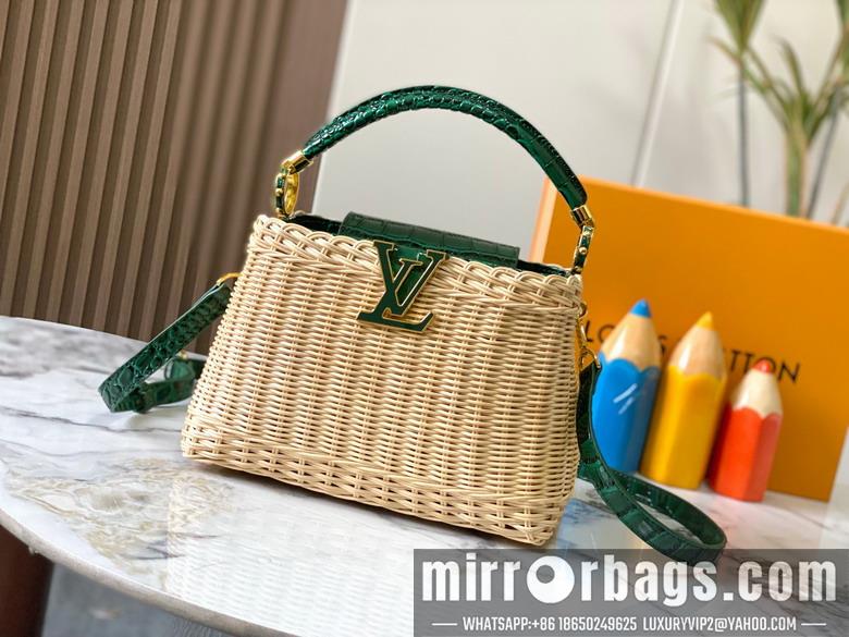 1:1 Louis Vuitton Bags Cap M11619 27x17.3x9cm ss5