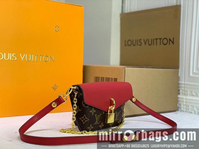 1:1 Louis Vuitton Bags Padlock on Strap M80472 19X11X3 ss