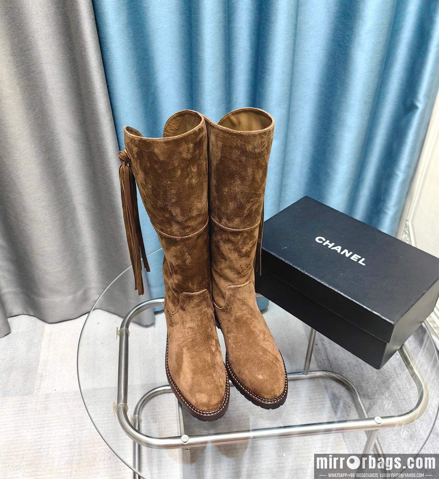 Chanel Replica Shoes sz35-39 2.5cm h0814