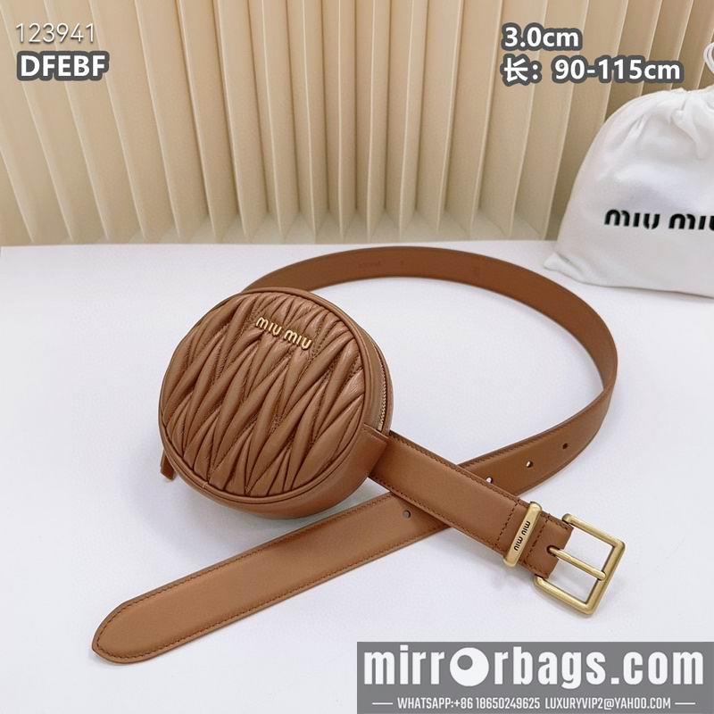Replica Miumiu belt 30mmX90-115cm 8L02