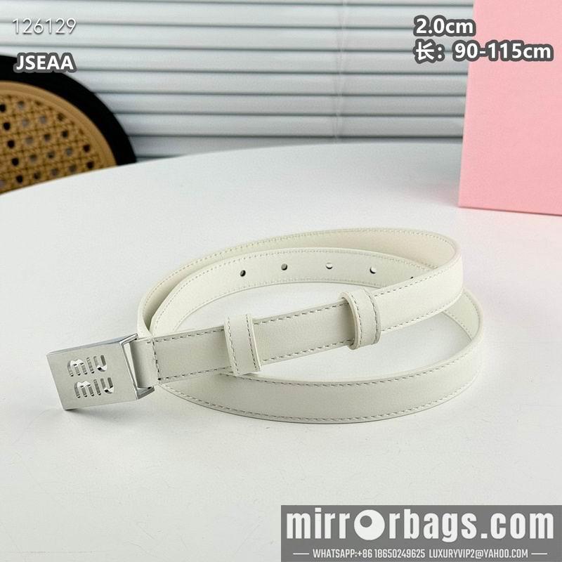 Replica Miumiu belt 20mmX90-115cm 8L07