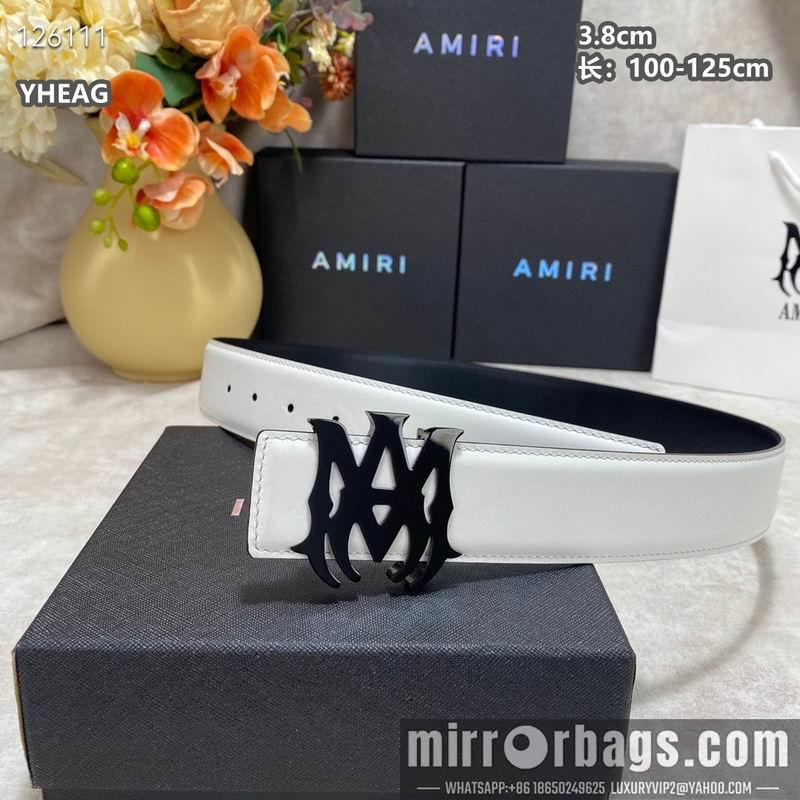Replica Amiri belt 38mmX100-125cm 8L05