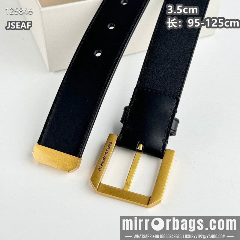 Replica Brunello Cucinelli belt 35mmX95-125cm 8L05