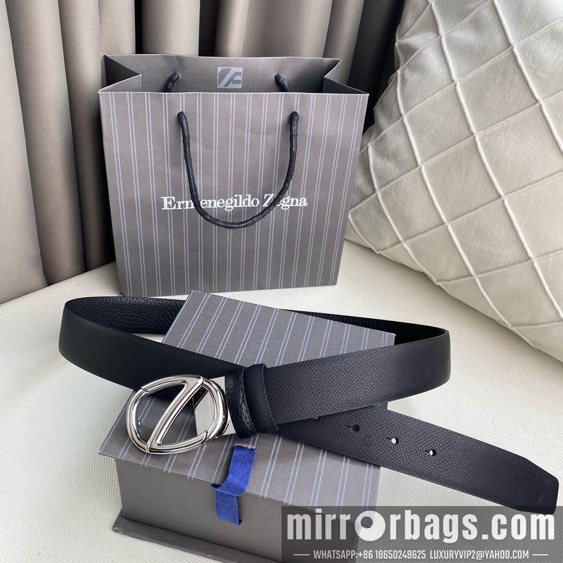 Replica Zegna belt 35mmX95-125cm 7D04