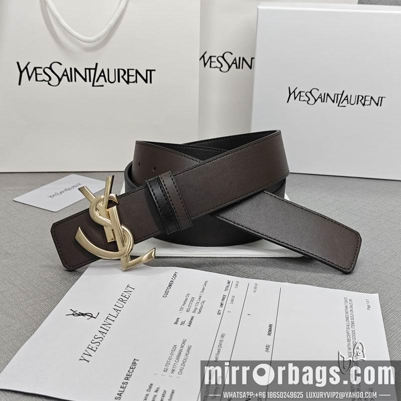 Replica YSL belt 38mmX80-125cm lb082001