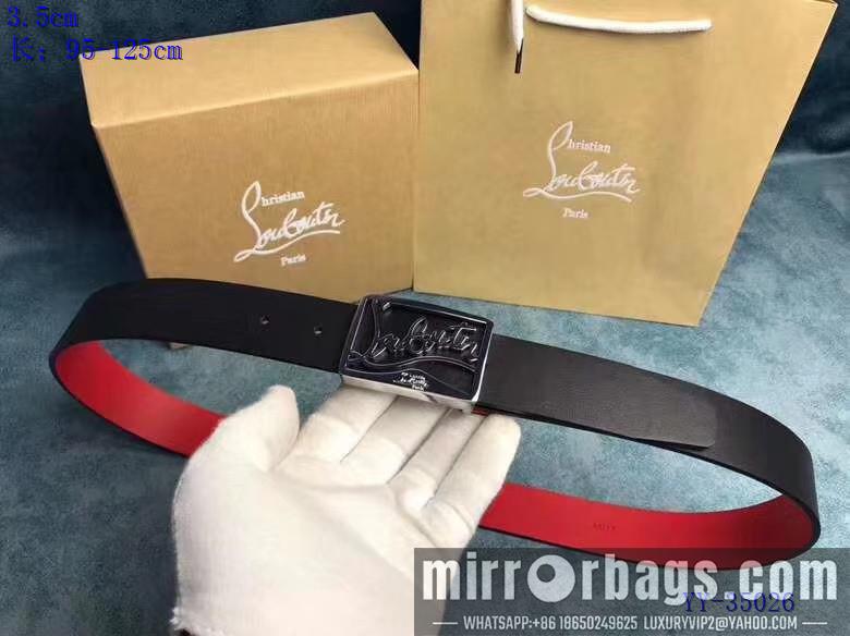 Replica Christian Louboutin Belt 35MM 0121