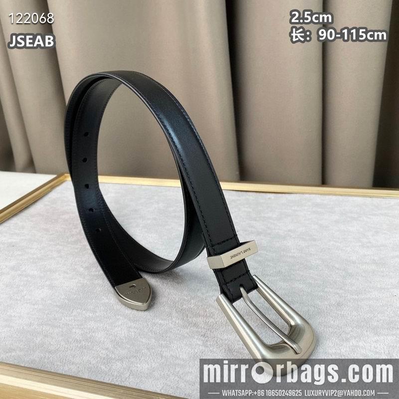 Replica YSL belt 25mmX90-115cm 8L01