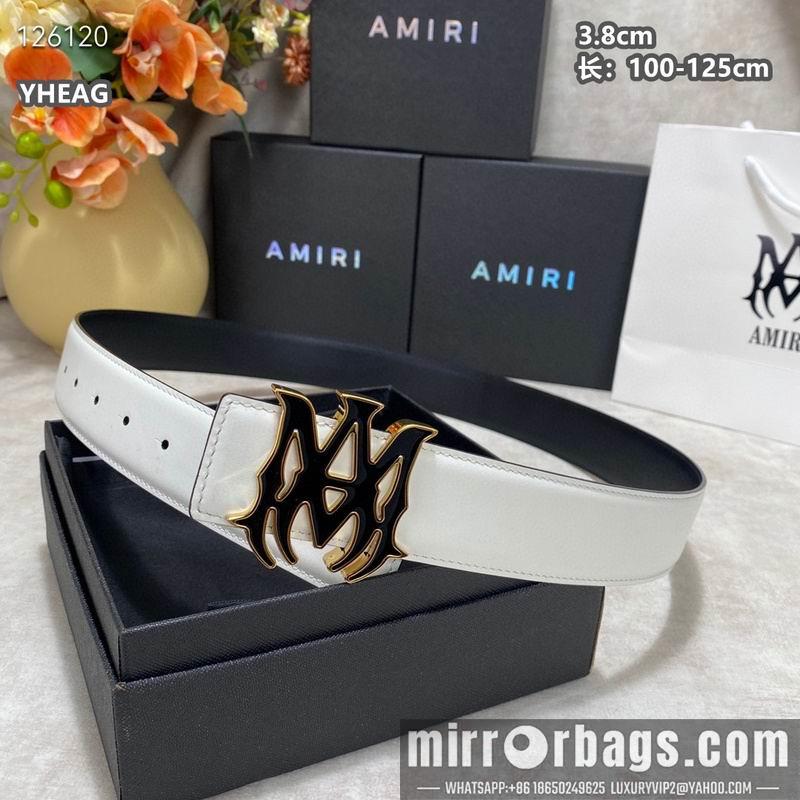 Replica Amiri belt 38mmX100-125cm 8L14
