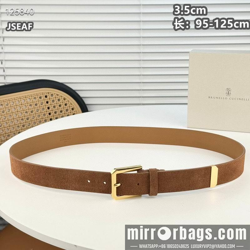 Replica Brunello Cucinelli belt 35mmX95-125cm 8L06