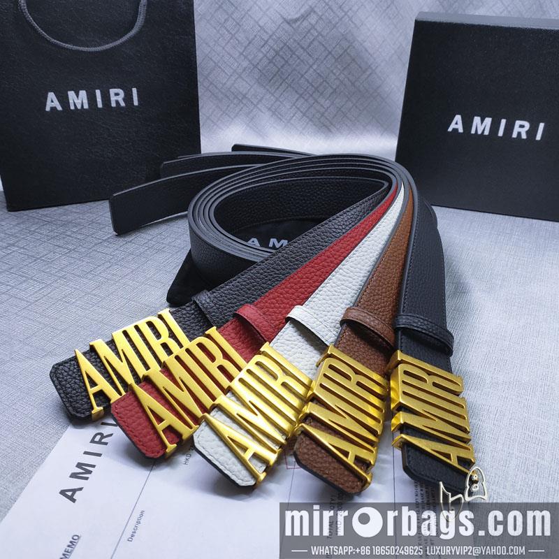 Replica Amiri belt 38mmX80-125cm lb061202