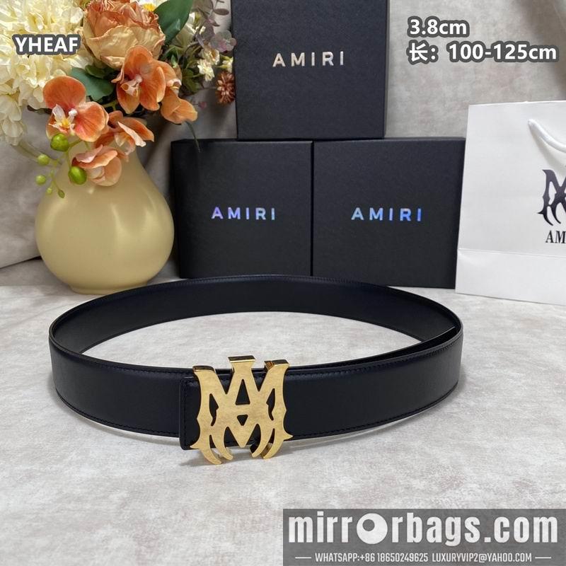 Replica Amiri belt 38mmX100-125cm 8L42