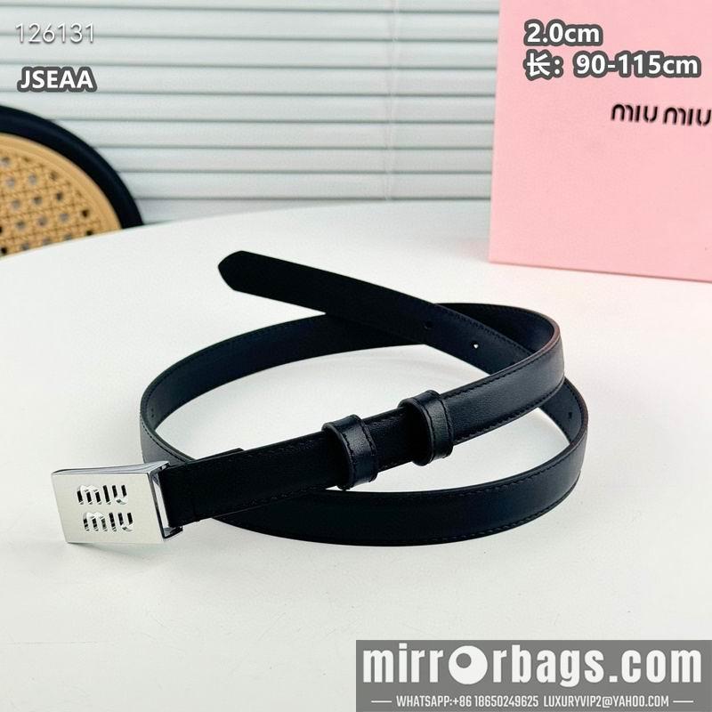 Replica Miumiu belt 20mmX90-115cm 8L07