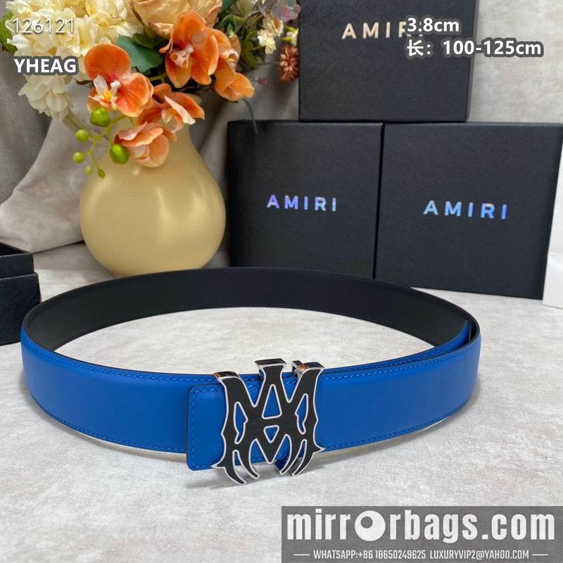 Replica Amiri belt 38mmX100-125cm 8L15