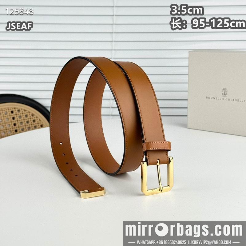 Replica Brunello Cucinelli belt 35mmX95-125cm 8L05