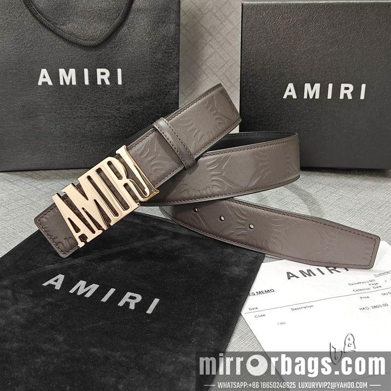 Replica Amiri belt 38mmX90-125cm lb05
