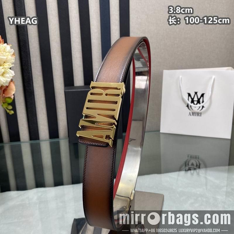 Replica Amiri belt 38mmX100-125cm 8L23