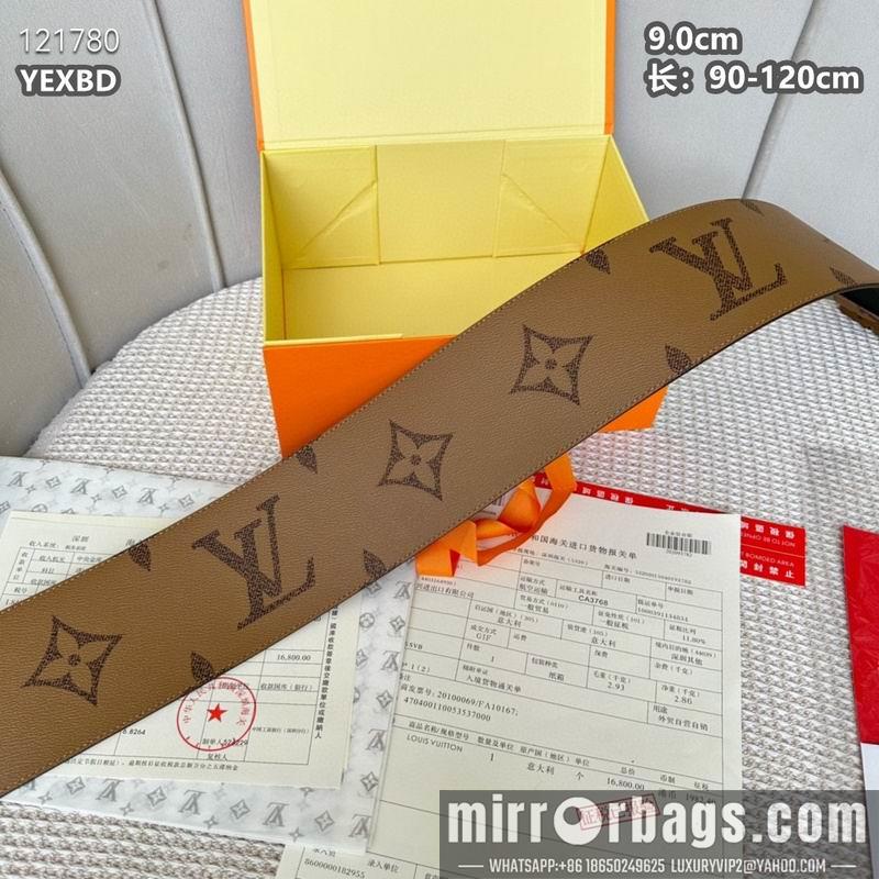 Replica LV belt 90mmX90-120cm 8L01