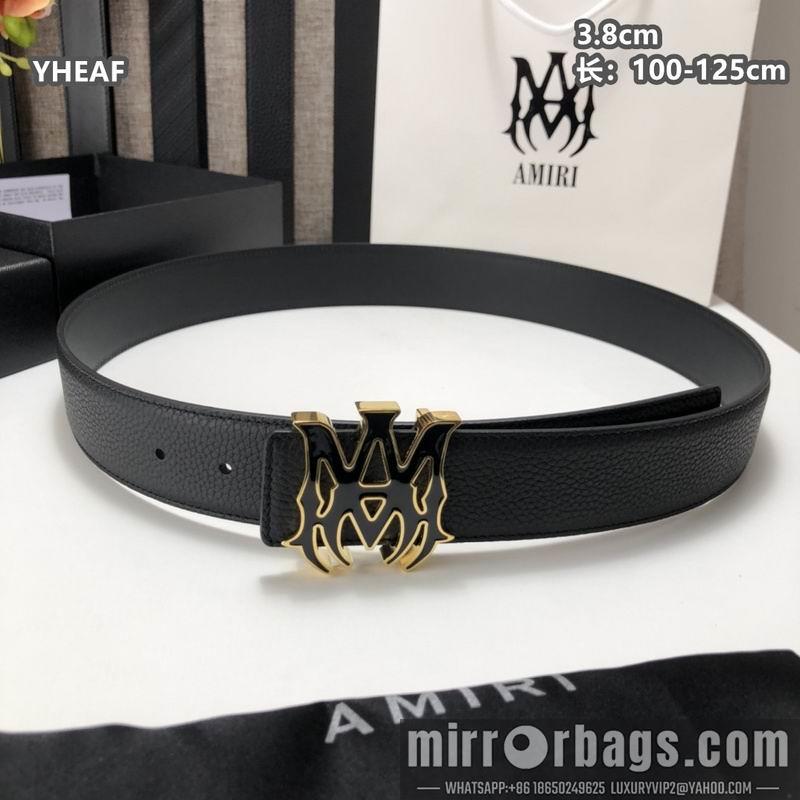 Replica Amiri belt 38mmX100-125cm 8L35