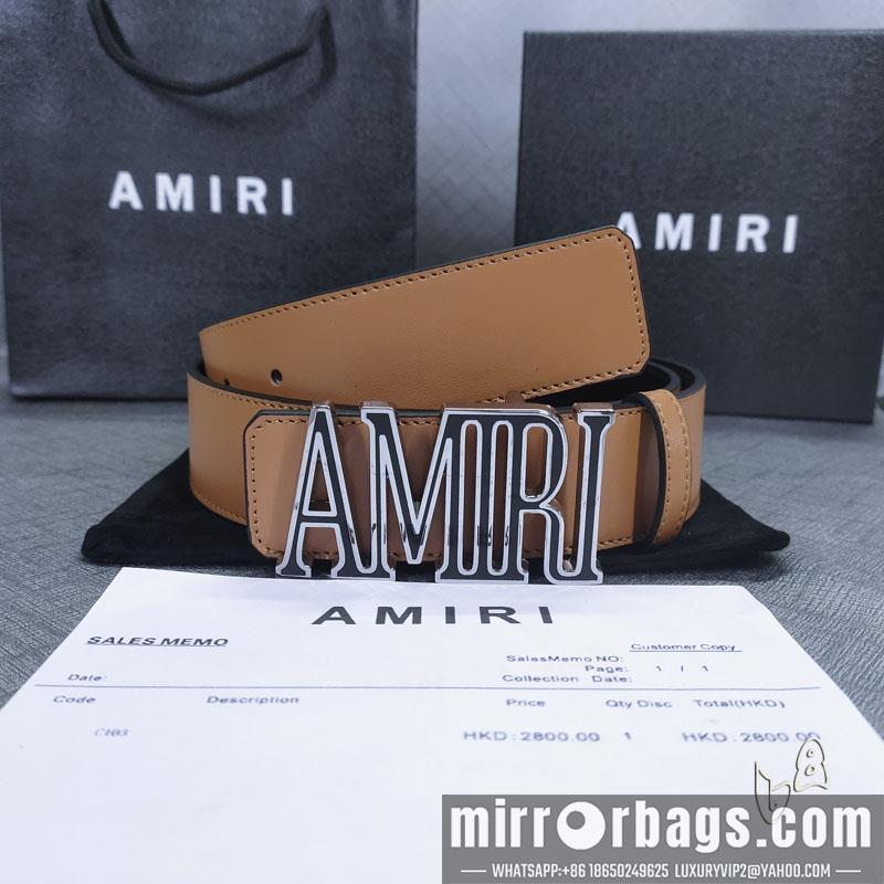 Replica Amiri belt 38mmX80-125cm lb052001