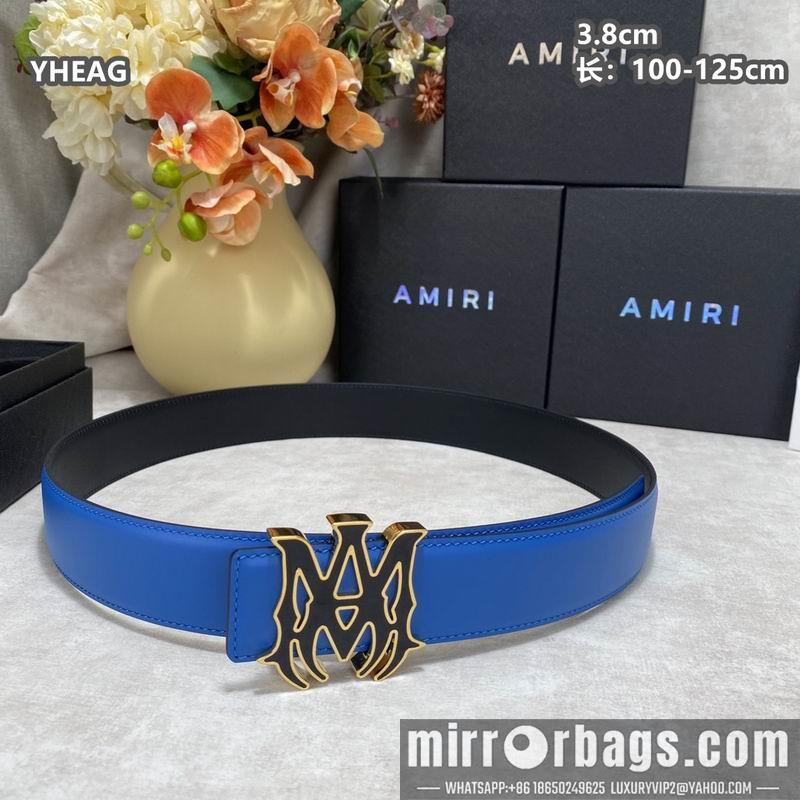 Replica Amiri belt 38mmX100-125cm 8L25