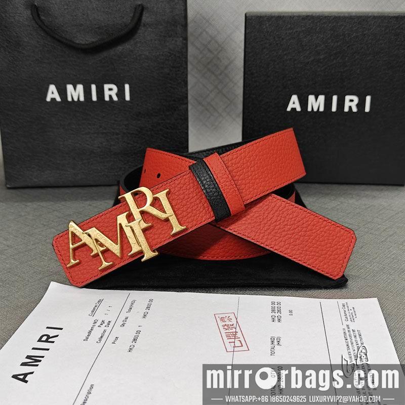 Replica Amiri belt 38mmX90-125cm lb072301