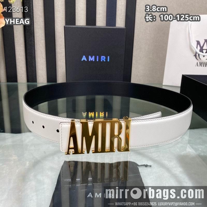 Replica Amiri belt 38mmX100-125cm 8L03