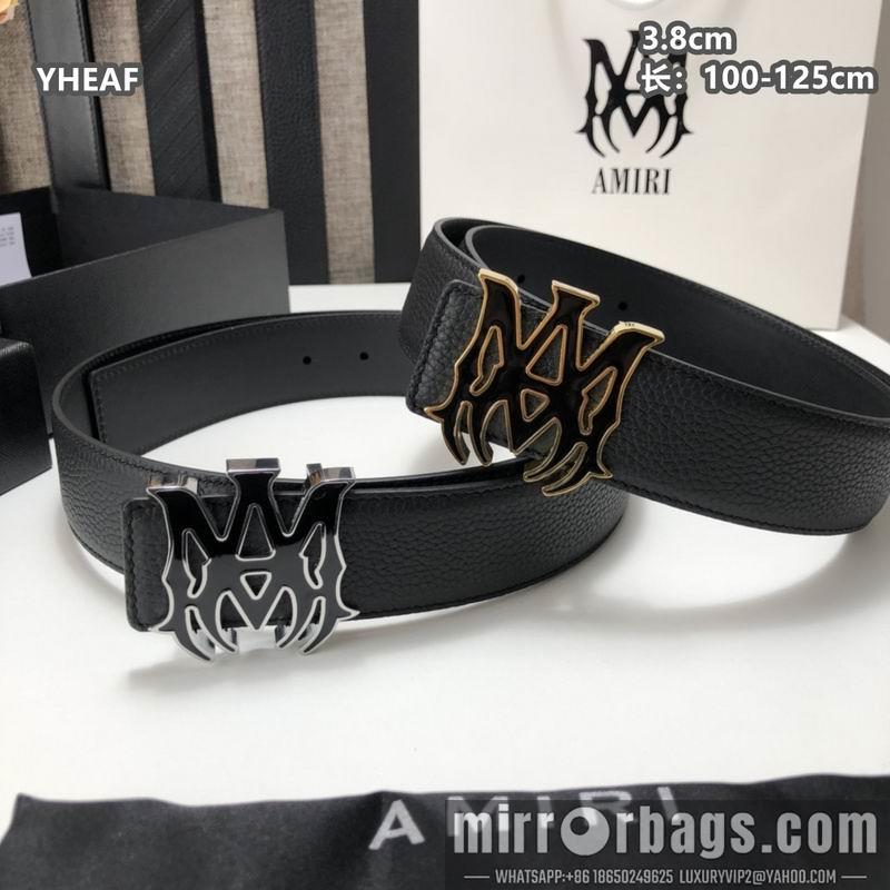 Replica Amiri belt 38mmX100-125cm 8L35