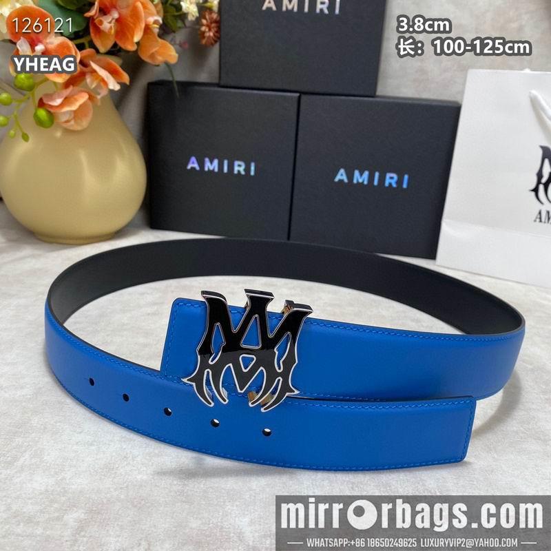 Replica Amiri belt 38mmX100-125cm 8L15