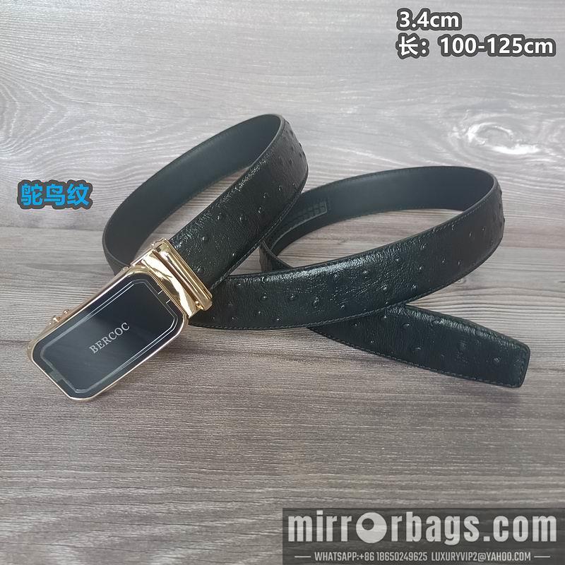 Replica Bercoc Cucinelli belt 34mmX100-125cm 8L03