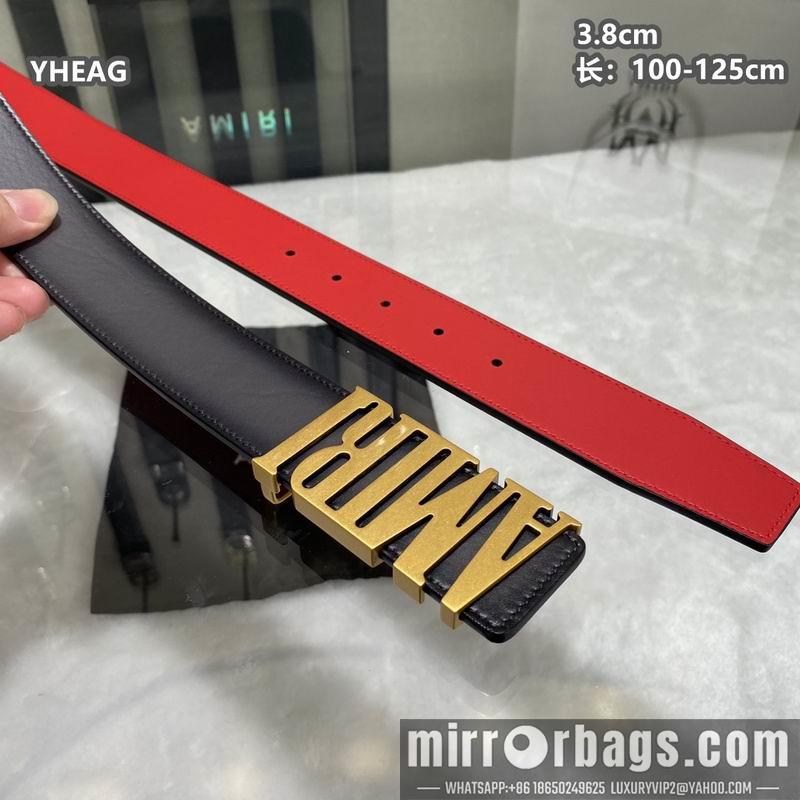 Replica Amiri belt 38mmX100-125cm 8L23
