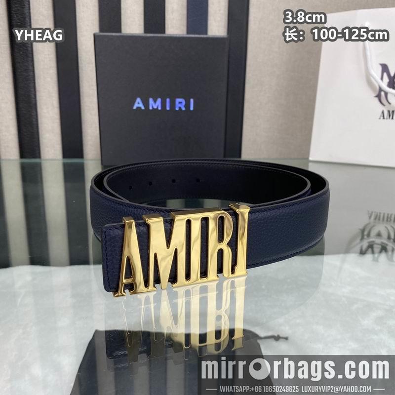 Replica Amiri belt 38mmX100-125cm 8L29
