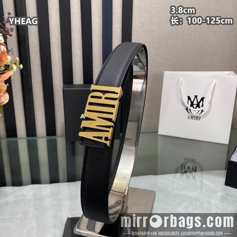 Replica Amiri belt 38mmX100-125cm 8L29