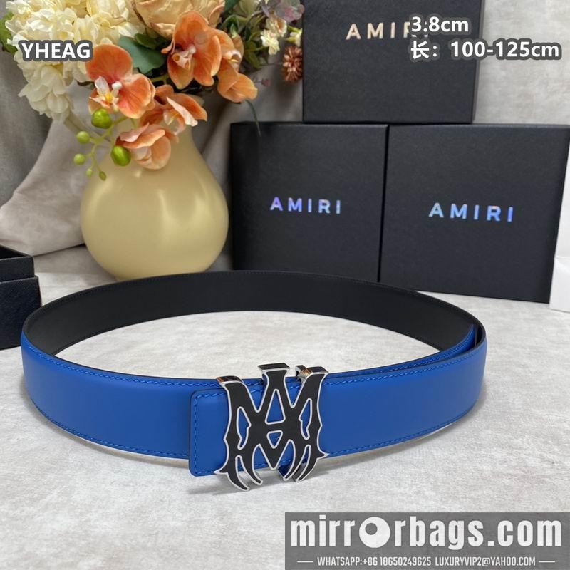 Replica Amiri belt 38mmX100-125cm 8L25