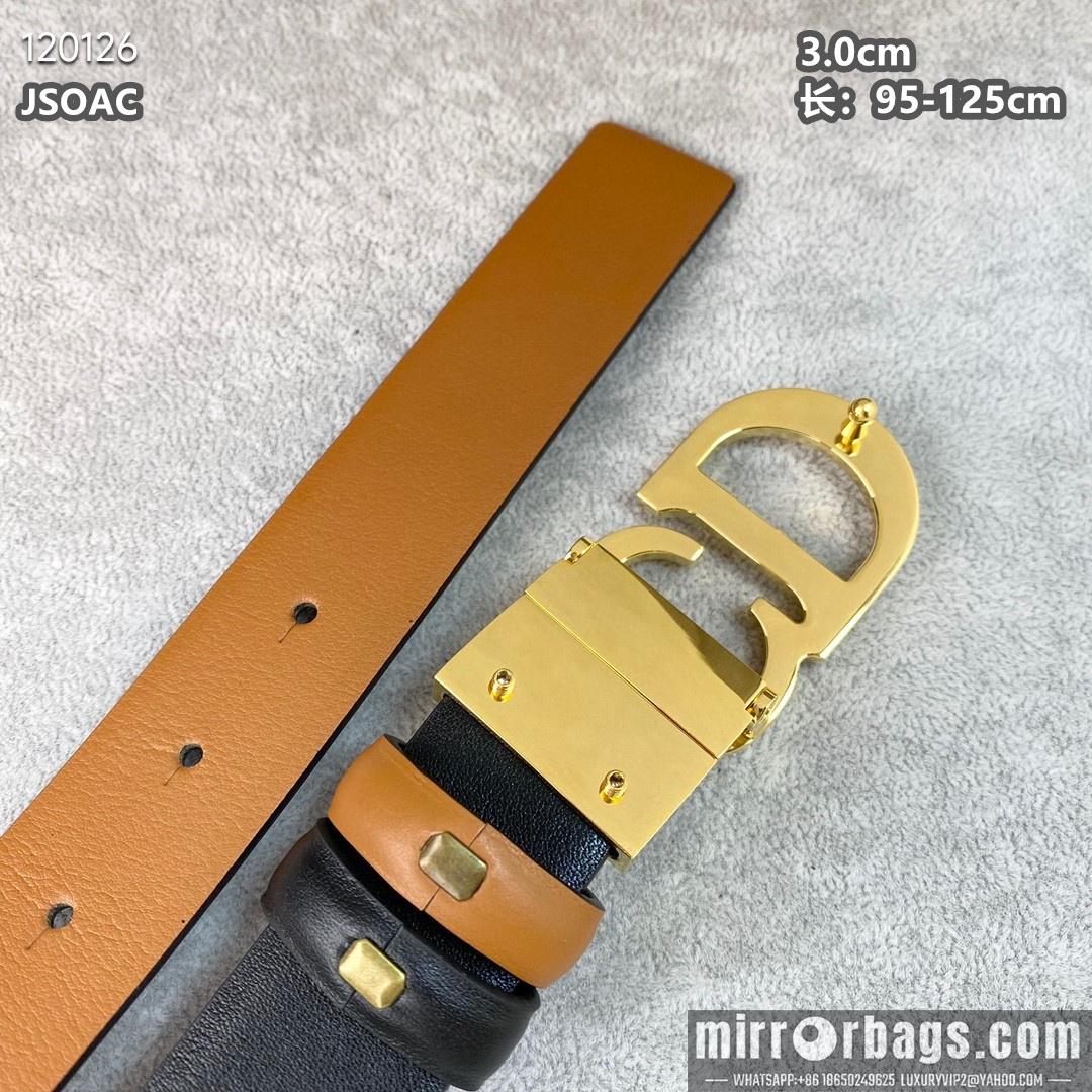 Replica Dior belt 30mmX95-125cm 8L072001