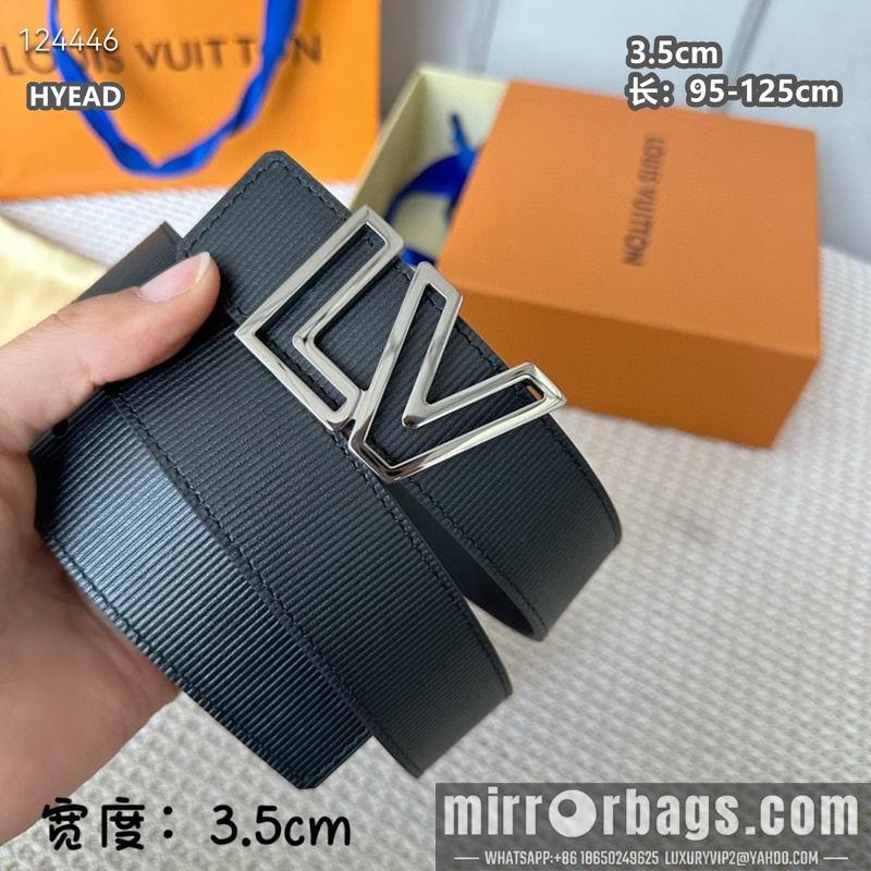 Replica LV belt 35mmX95-125cm 8L14
