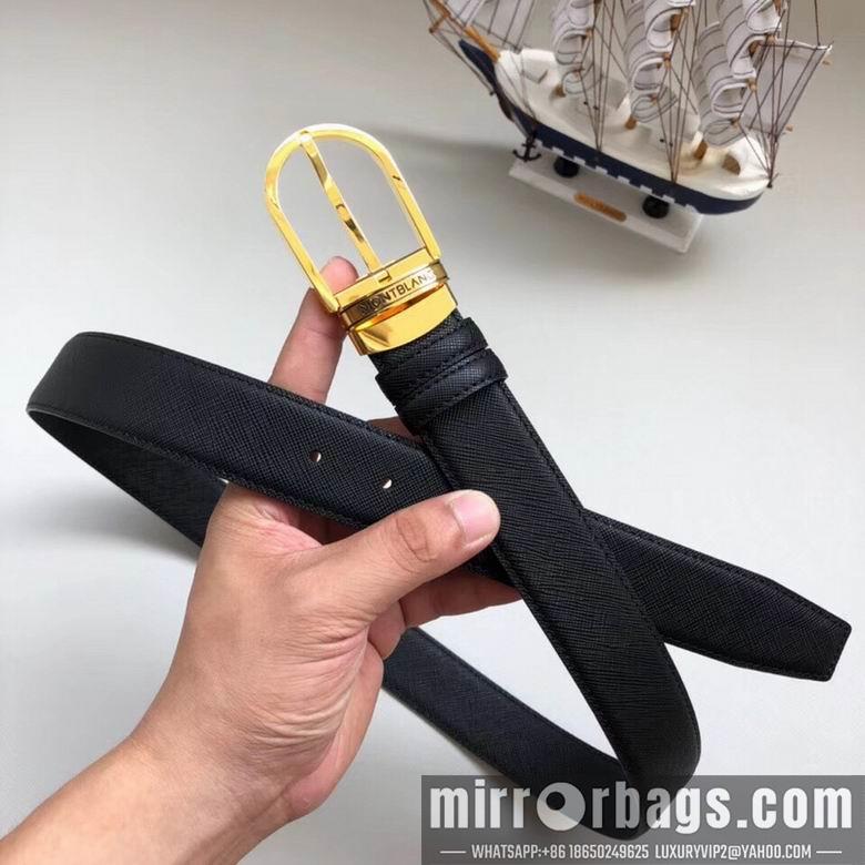 Replica Montblanc Belt 34mmX95-125CM 7D22
