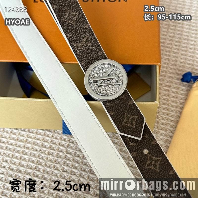 Replica LV belt 25mmX95-115cm 8L13
