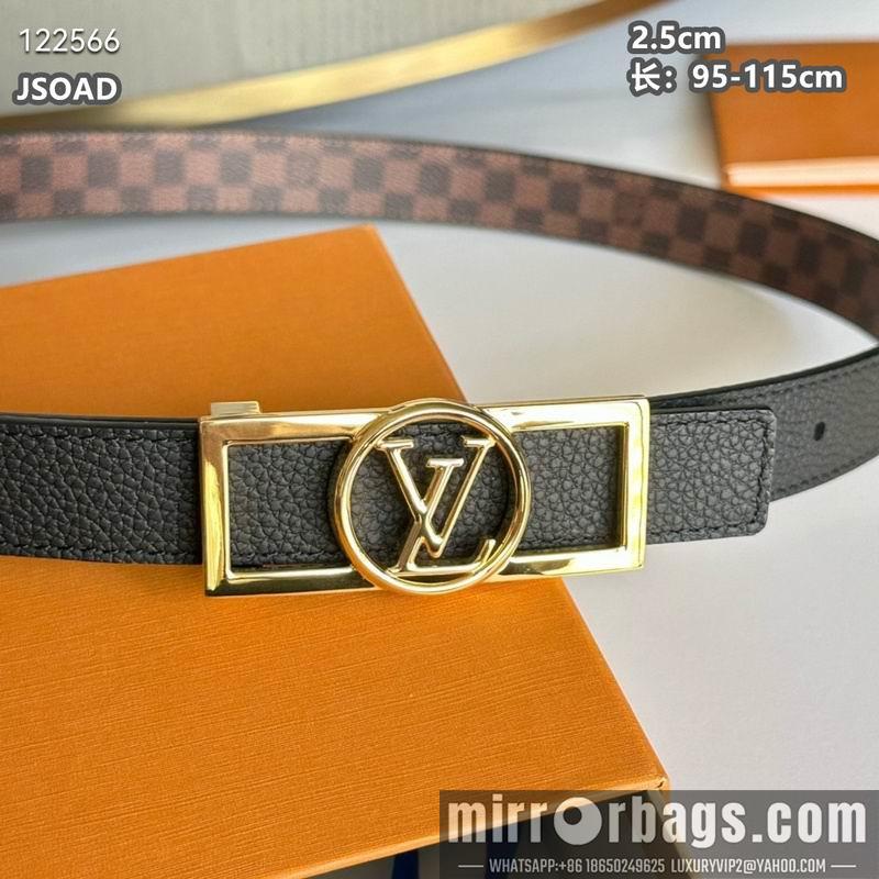 Replica LV belt 25mmX95-115cm 8L16