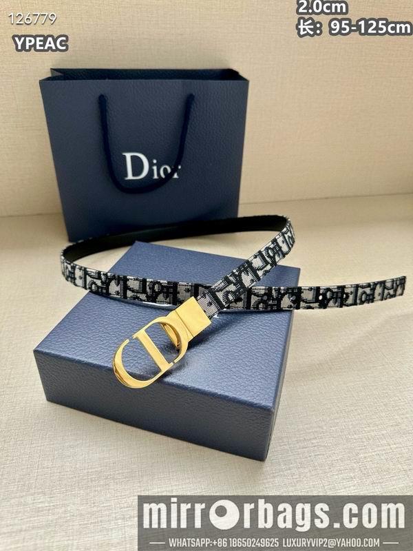 Replica Dior belt 20mmX95-125cm 8L22