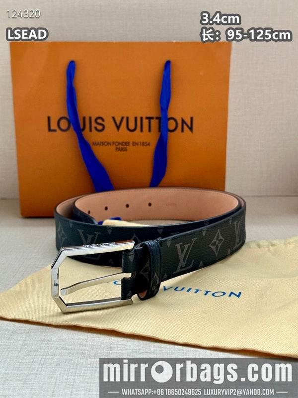 Replica LV belt 34mmX95-125cm 8L23