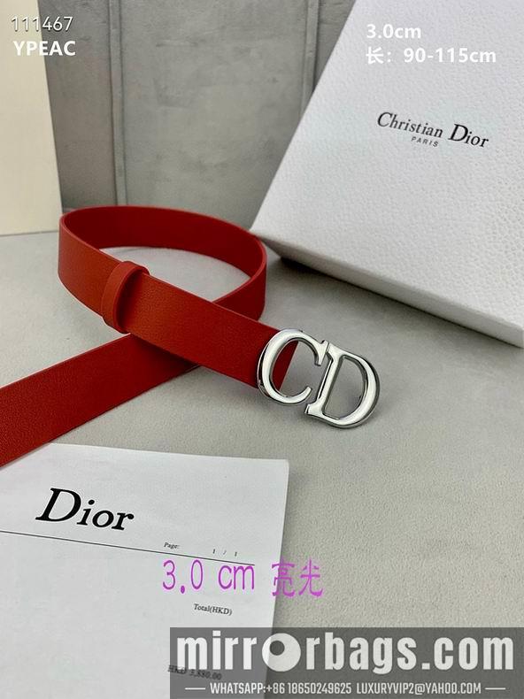 Replica Dior Belt 30mmX90-115cm 8L07