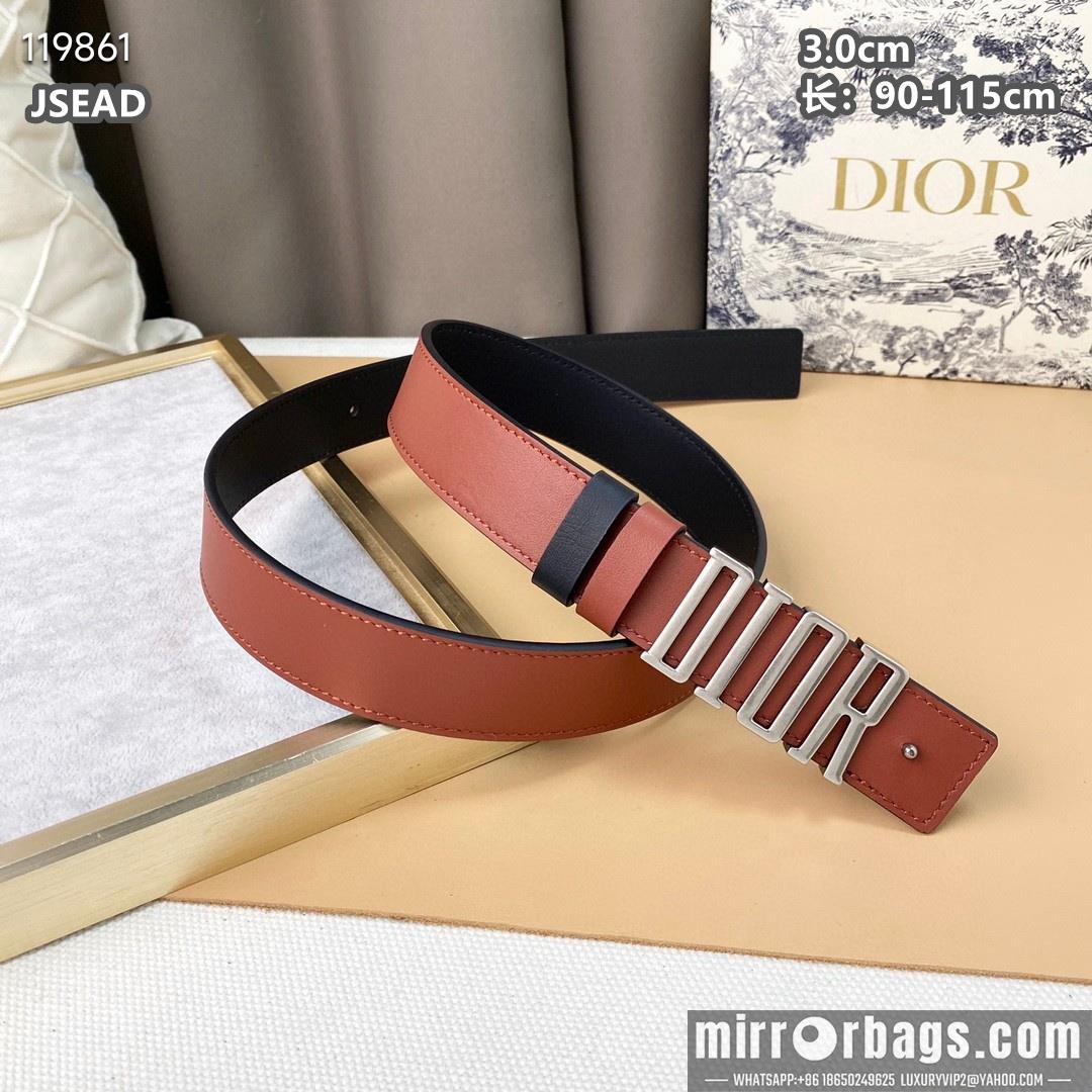 Replica Dior belt 30mmX90-115cm 8L072002