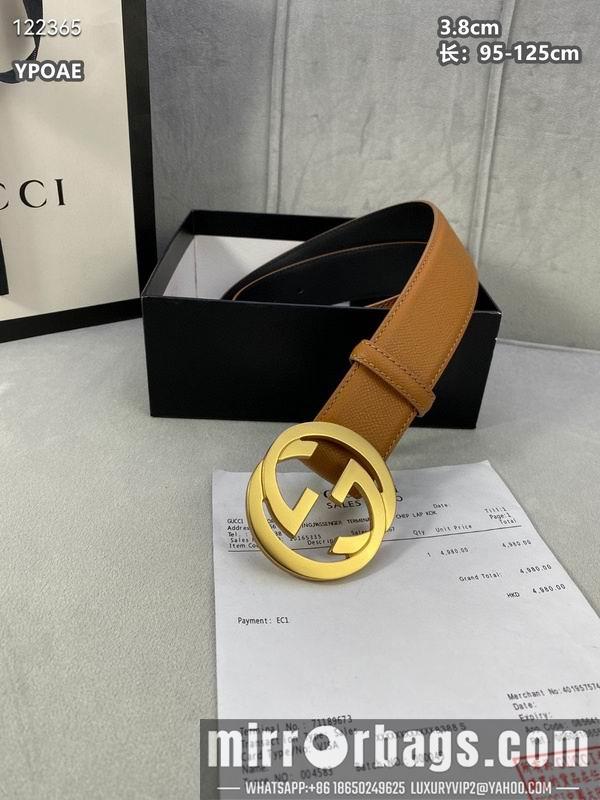 Replica Gucci belt 38mmX95-125cm 8L22