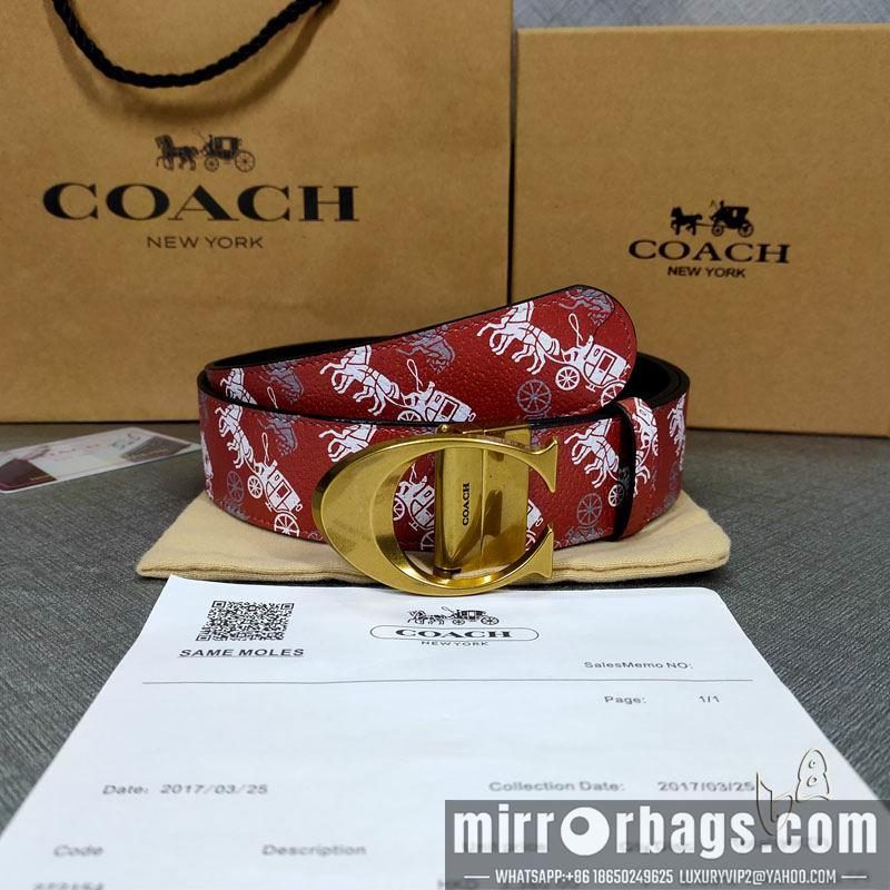 Replica Coach belt 38mmX80-125cm lb090602