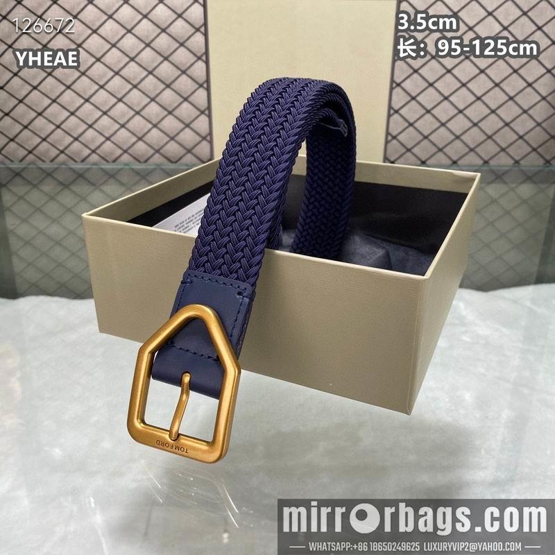 Replica TF belt 35mmX95-125cm 8L01