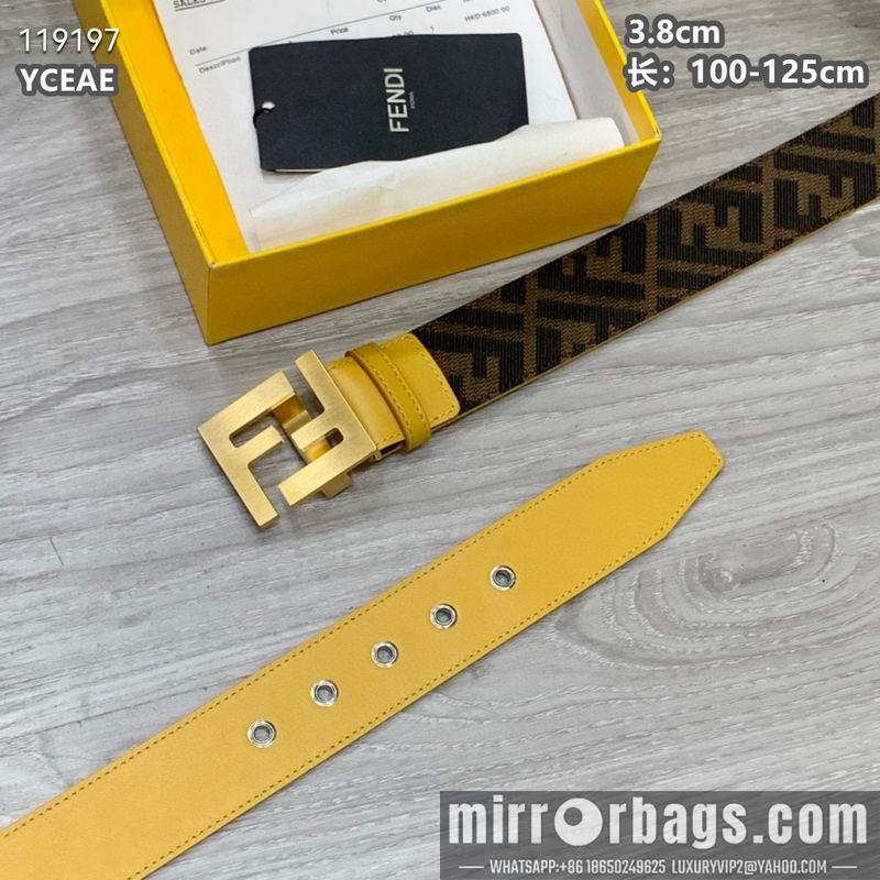 Replica Fendi belt 38mmX100-125cm 8L08
