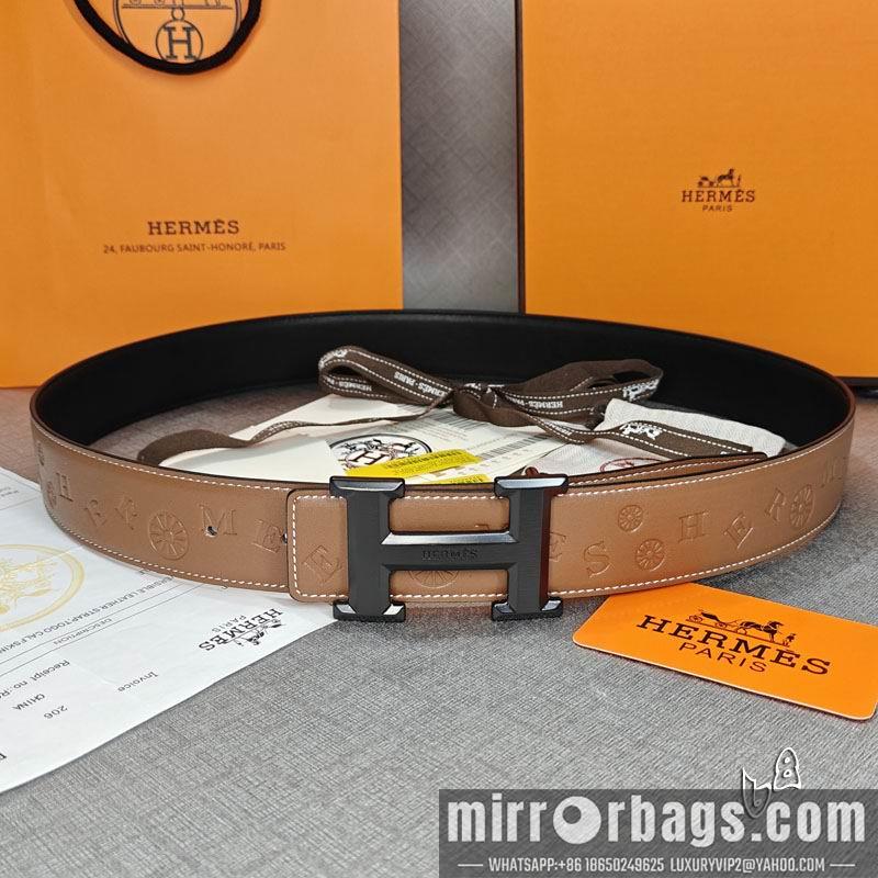 Replica Hermes belt 38mmX90-125cm lb05