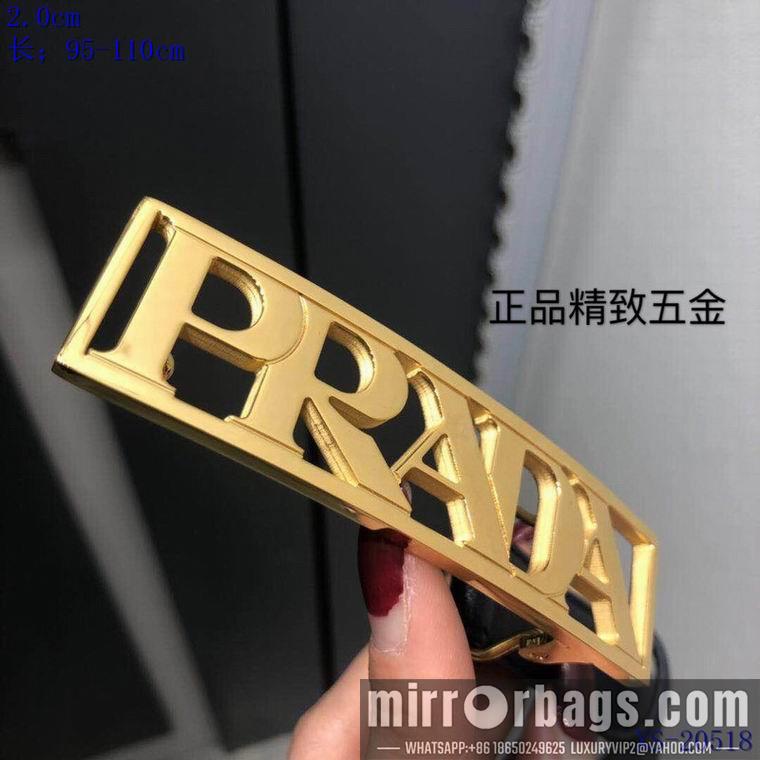 Replica Prada belt 20mmX95-110CM 8L01
