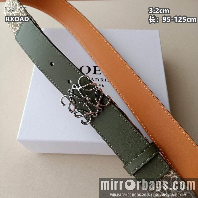 Replica Loewe belt 32mmX95-125cm 8L01